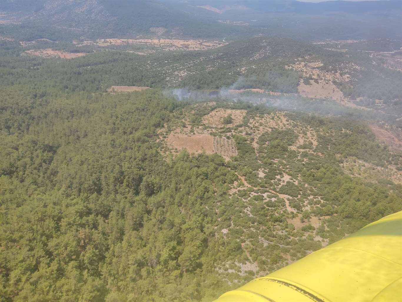  Muğla’da orman yangını kontrol altına alındı haberi