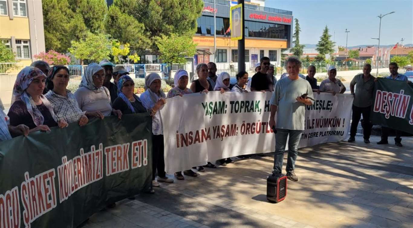 Çimento fabrikasına verilen 
