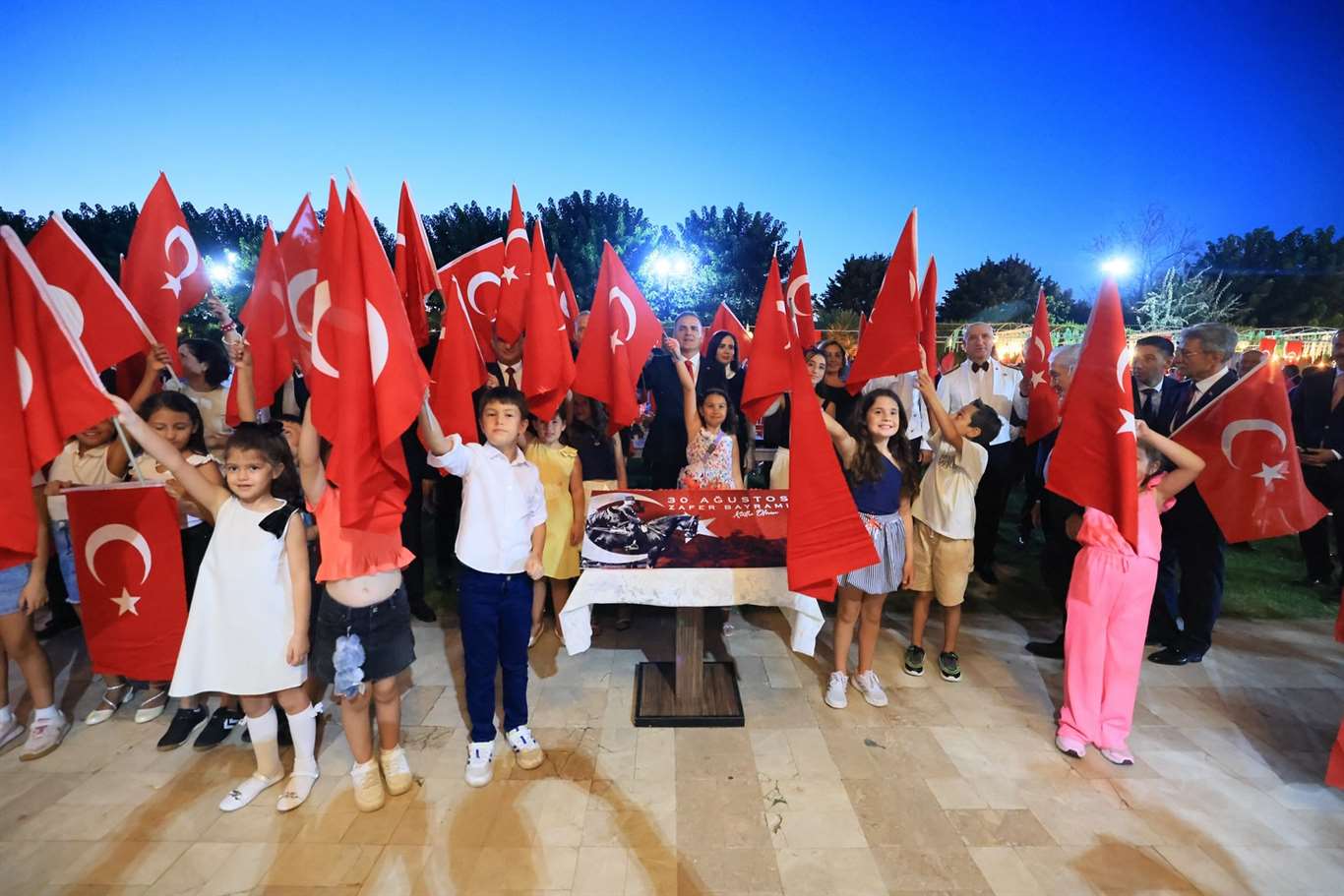 30 Ağustos coşkuyla kutlandı haberi