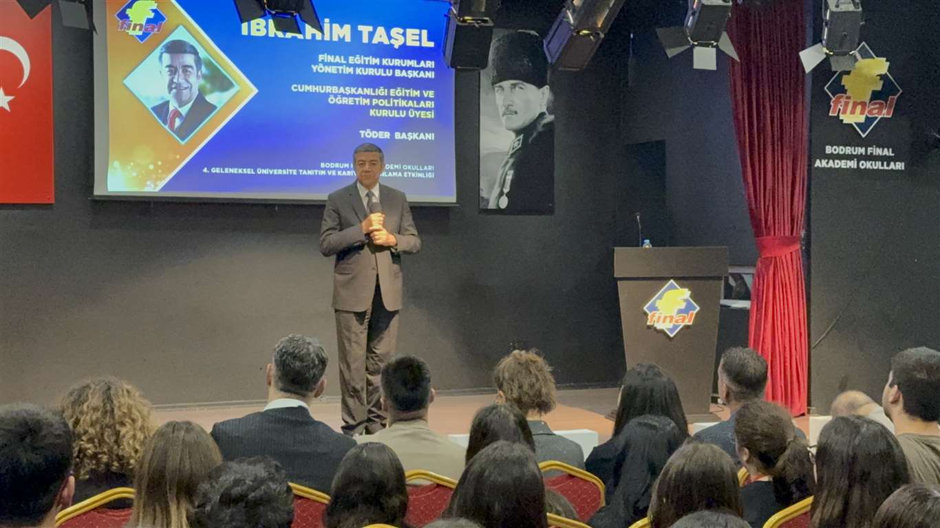Cumhurbaşkanlığı Eğitim ve Öğretim Politikaları Kurulu Üyesi Taşel’den gençlere 'dünya ile yarışın' mesajı haberi