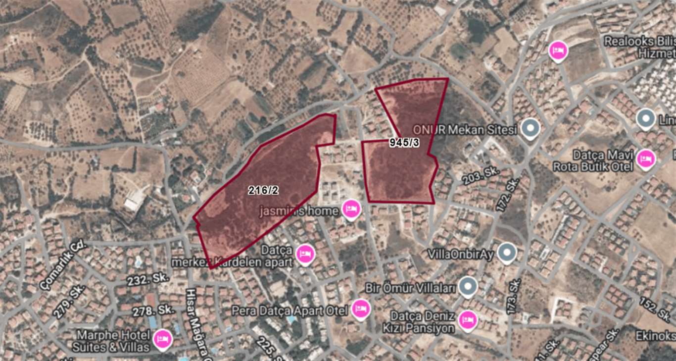 Datça'da 82 bin metrekarelik araziler satışa çıkarıldı haberi