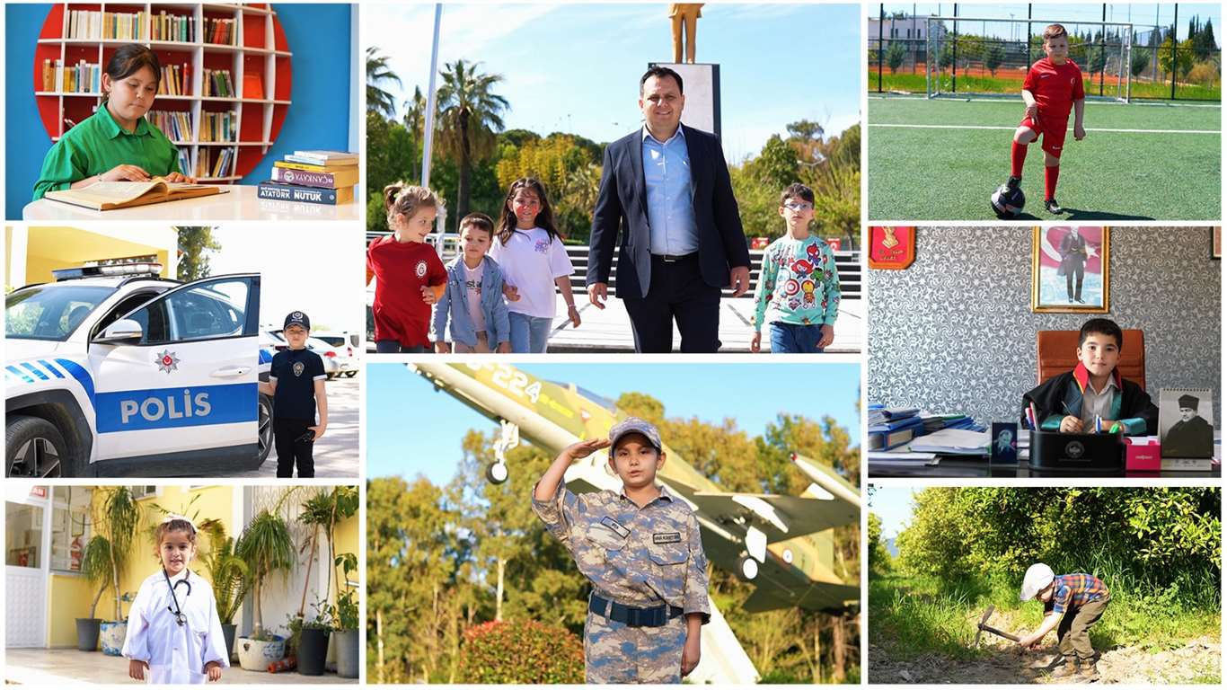    Dalaman Belediyesi'nden 23 Nisan'a özel video: 