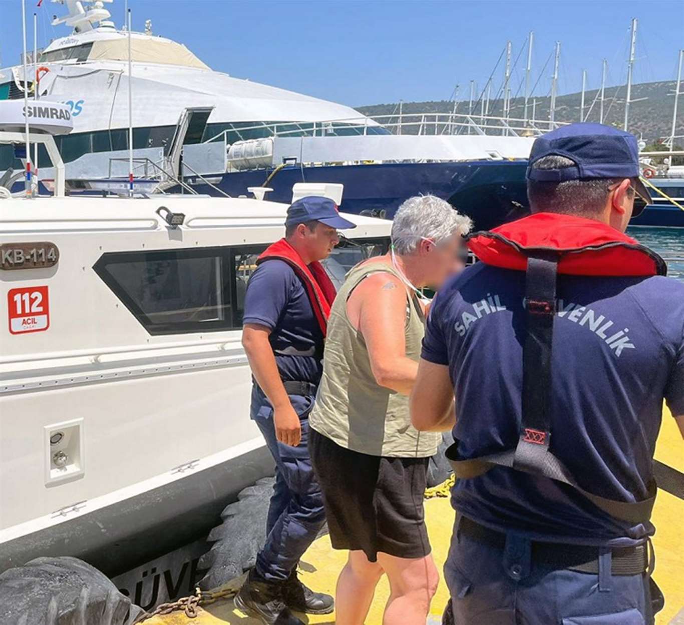 Dalaman ve Bodrum'da denizden tıbbi tahliye haberi