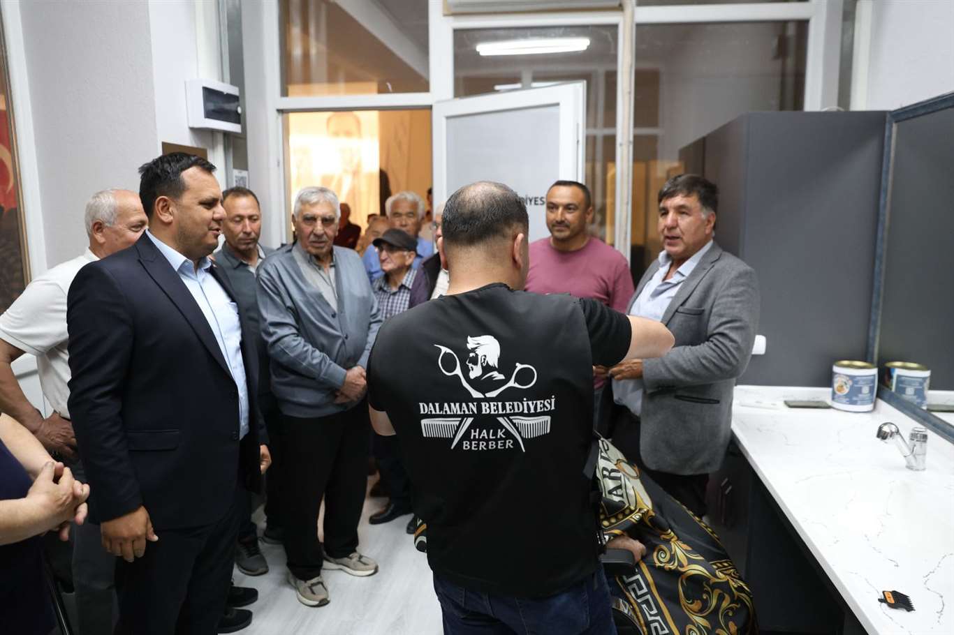 Dalaman'da Halk Berber hizmete açıldı haberi
