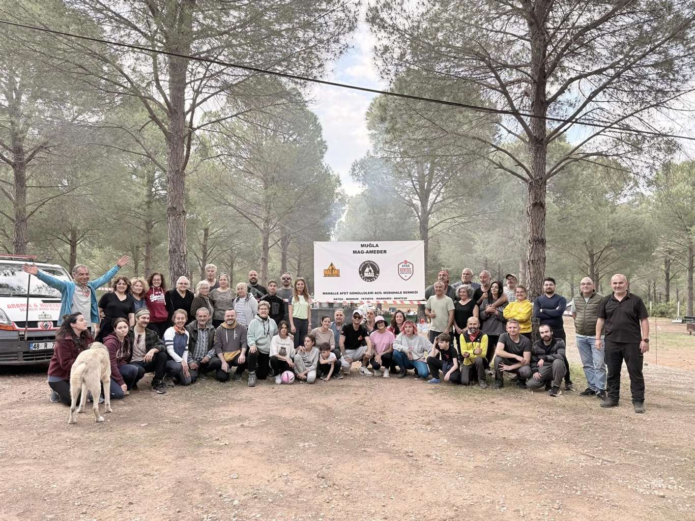  Muğla'da afet gönüllüleri Datça'da buluştu haberi
