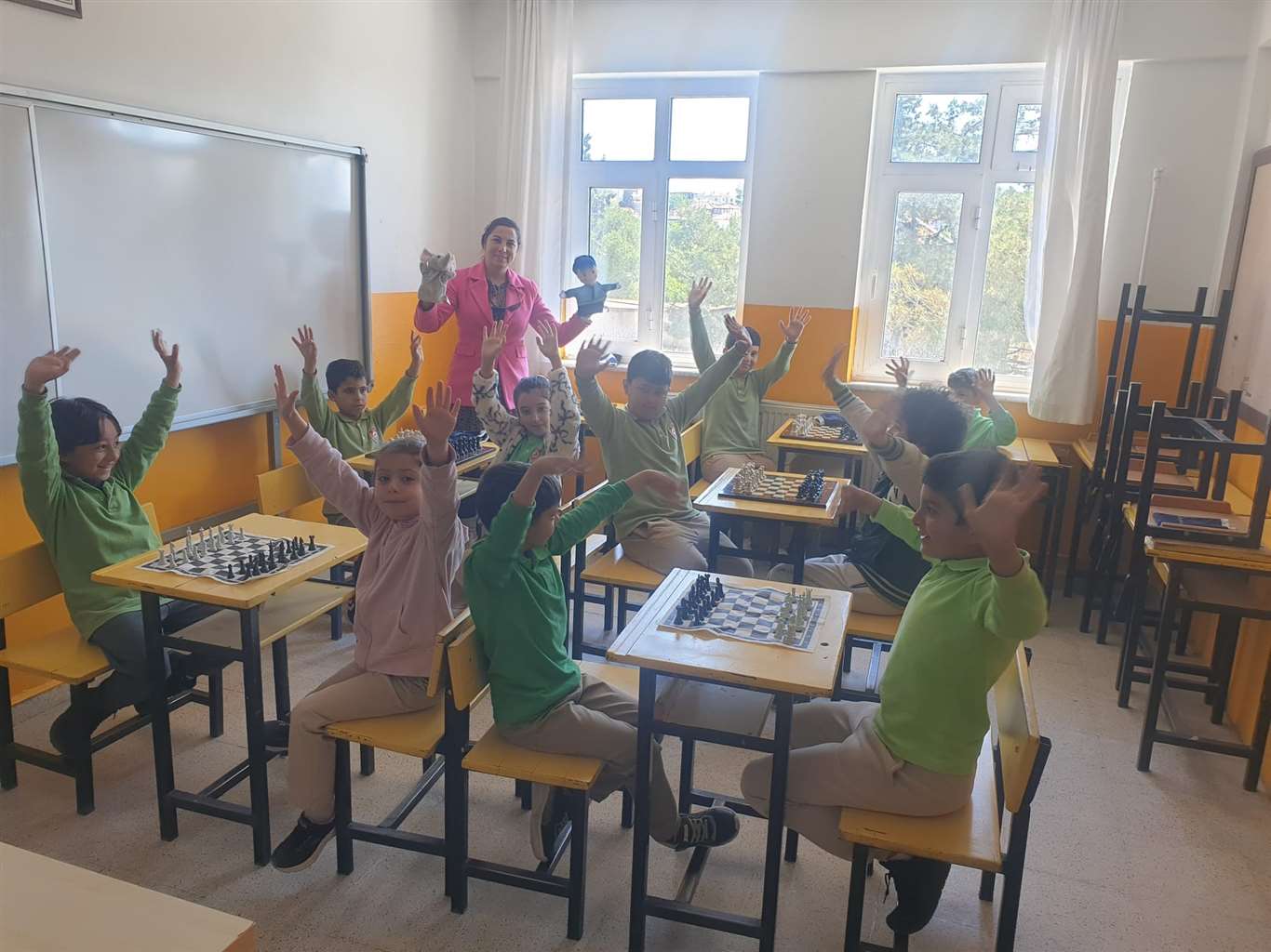 Datça'da öğrenciler 'hikayelerle satranç' etkinliğinde buluştu haberi