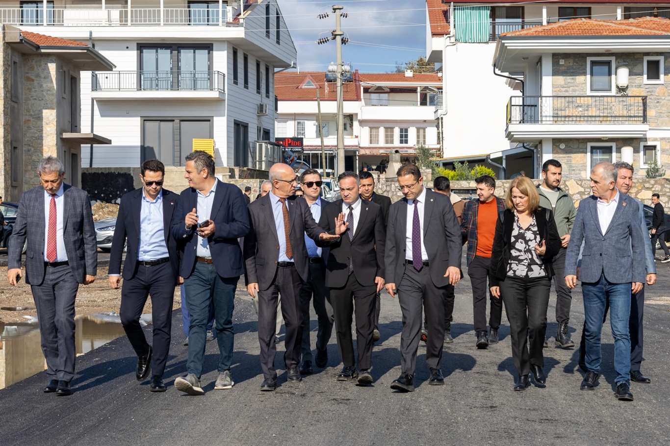  Datça'da yatırımlar yerinde incelendi haberi