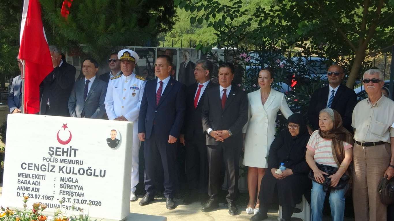    Muğla'da 15 Temmuz Demokrasi Şehitleri anıldı haberi