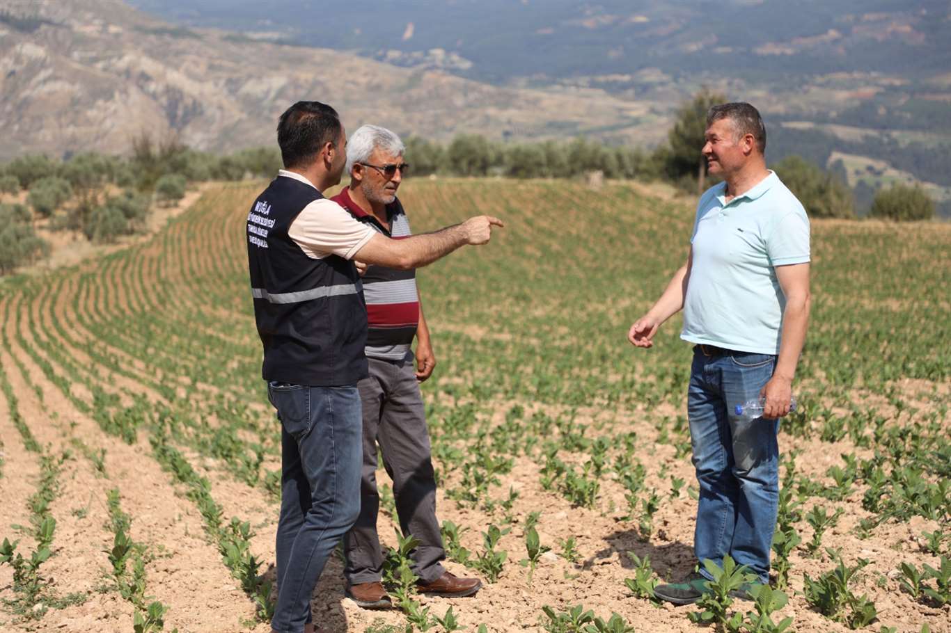  Doludan zarar gören üreticilere gübre desteği haberi