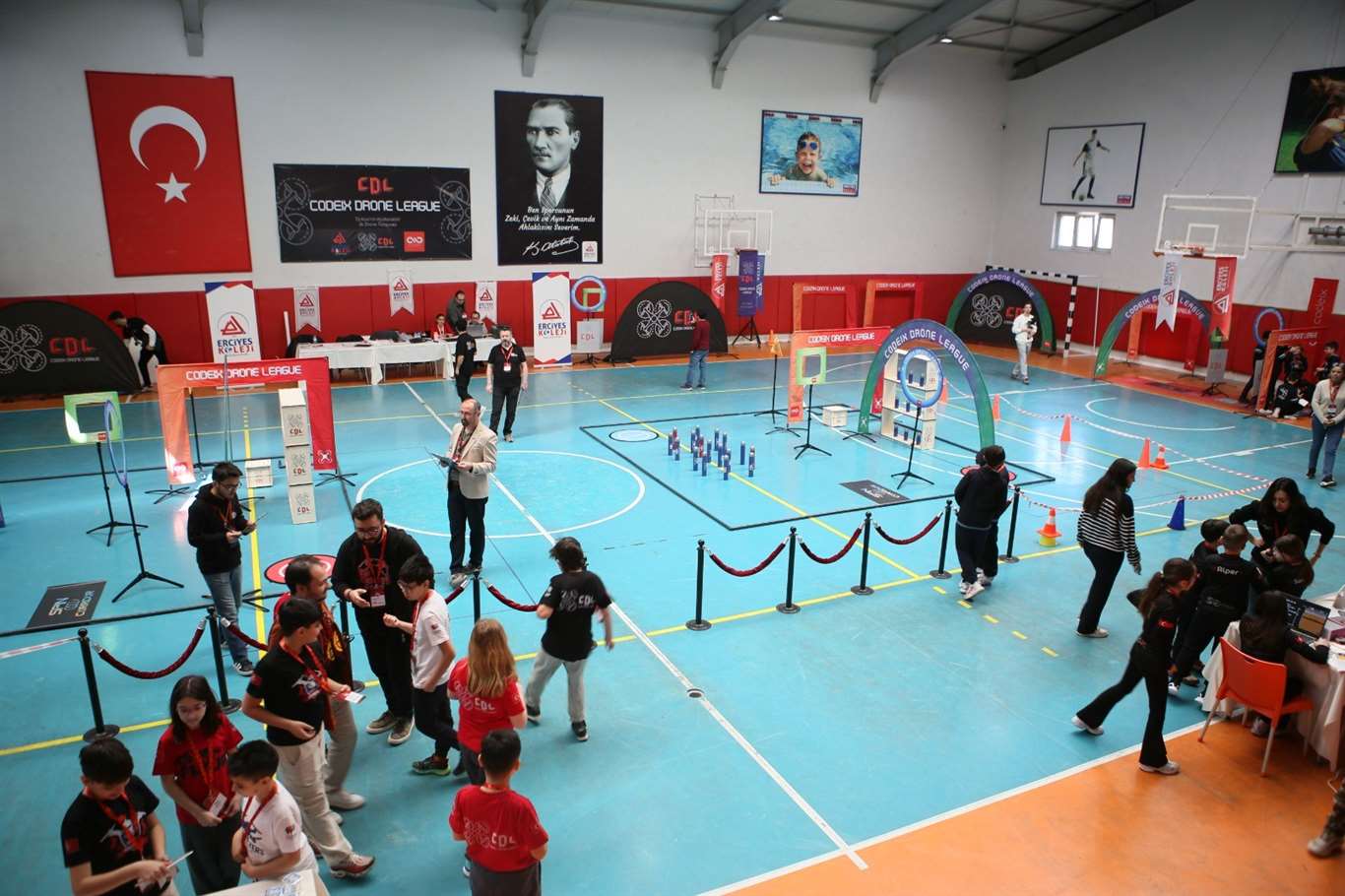 Drone yarışmasında strateji ve kodlama birinciliği MTK'nın haberi