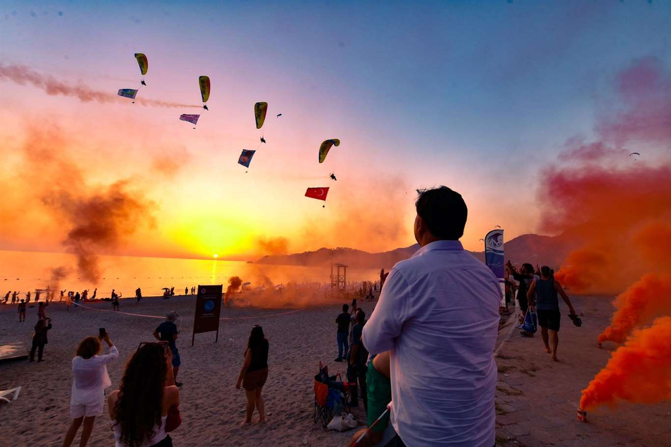 Fethiye Ölüdeniz 25. Uluslararası Hava Oyunları başlıyor haberi