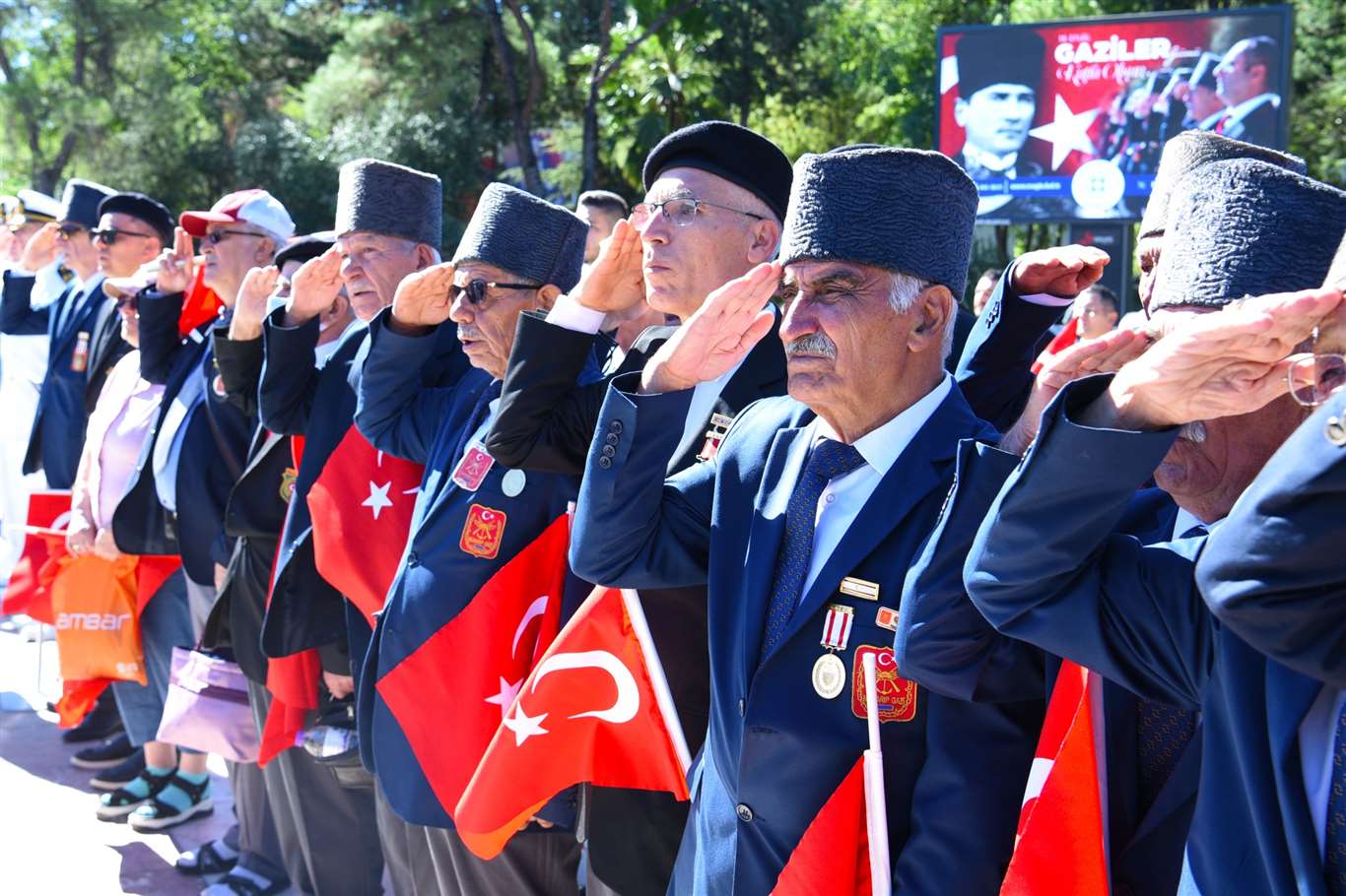 Muğla'da Gaziler Günü törenle kutlandı haberi