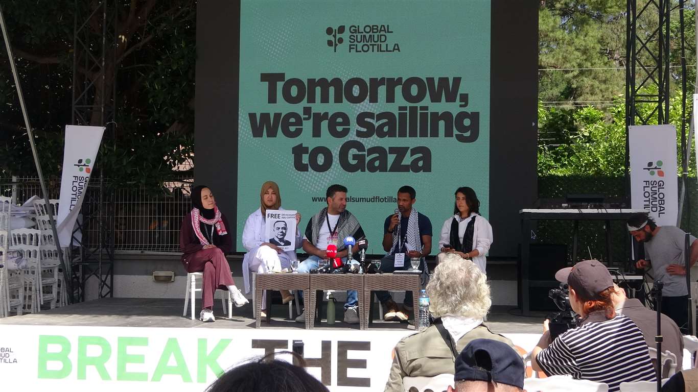  Global Sumud filosu Marmaris'ten Gazze'ye doğru yola çıkıyor haberi