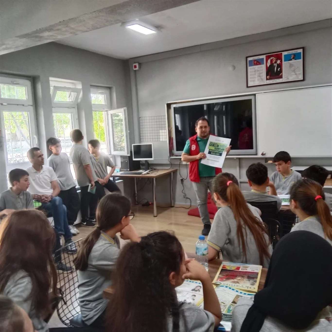 Menteşe'de gençlik ateşi yakıldı haberi