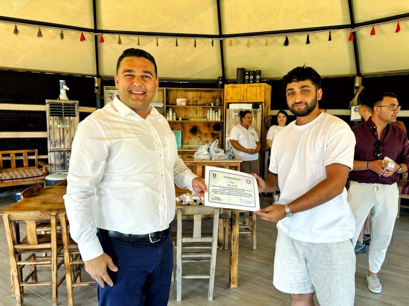    Gençlik ve Tarım Kampı'nın ilk dönemi tamamlandı haberi