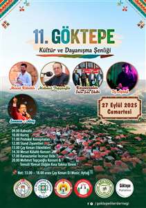 11. Göktepe Kültür ve Dayanışma Şenliği 27 Eylül'de! haberi