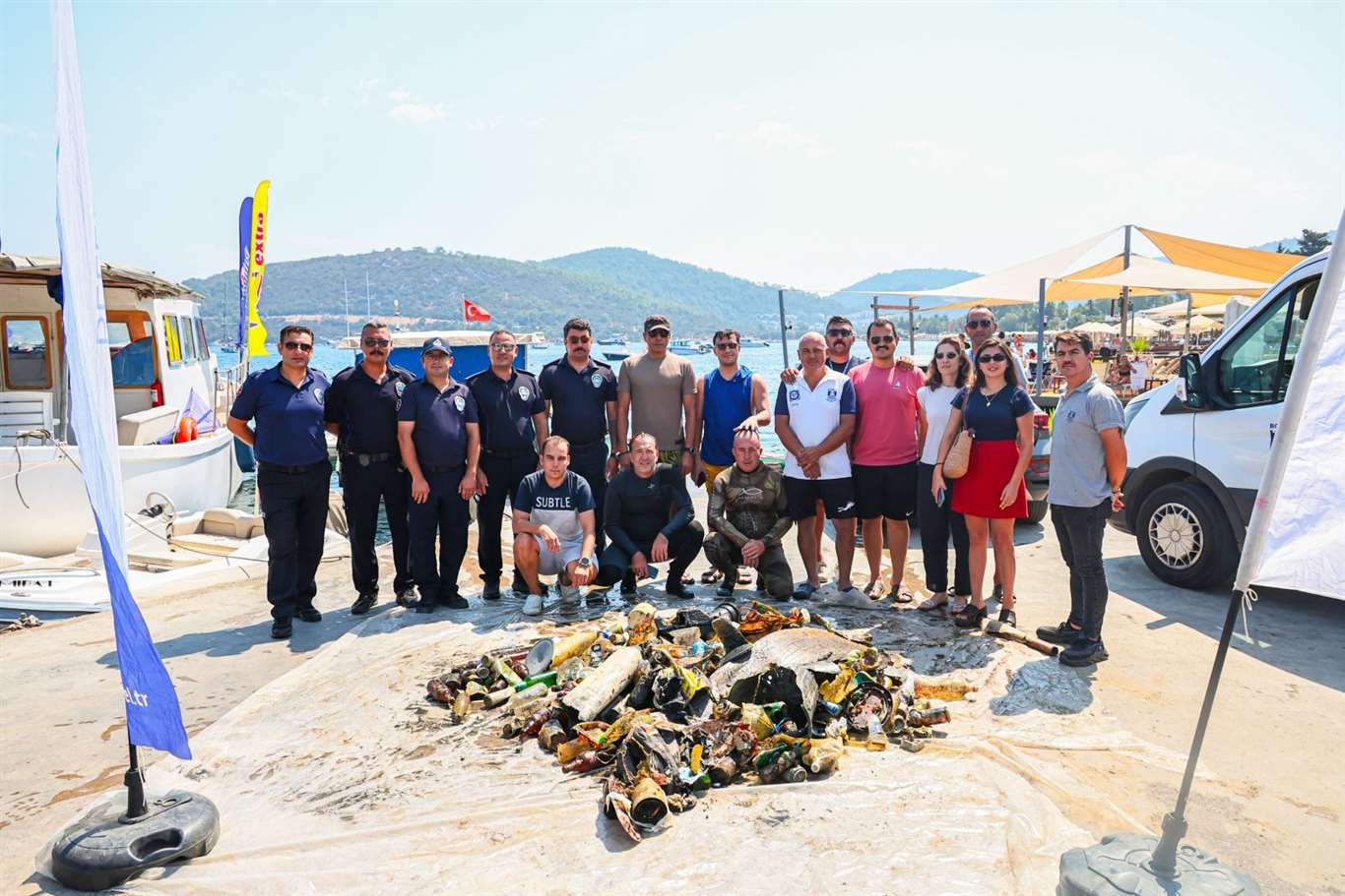 Gölköy’de deniz dibi temizliği haberi