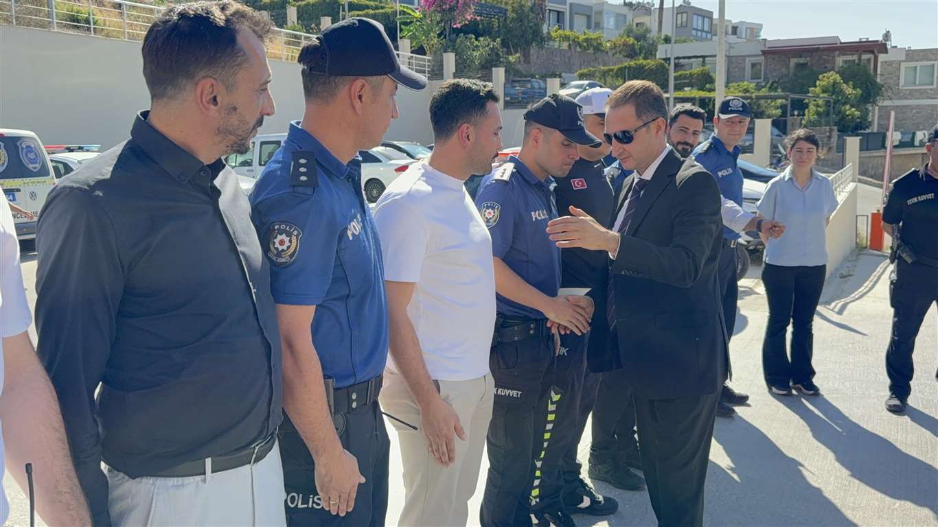 Bodrum Emniyetinde görev değişimi haberi
