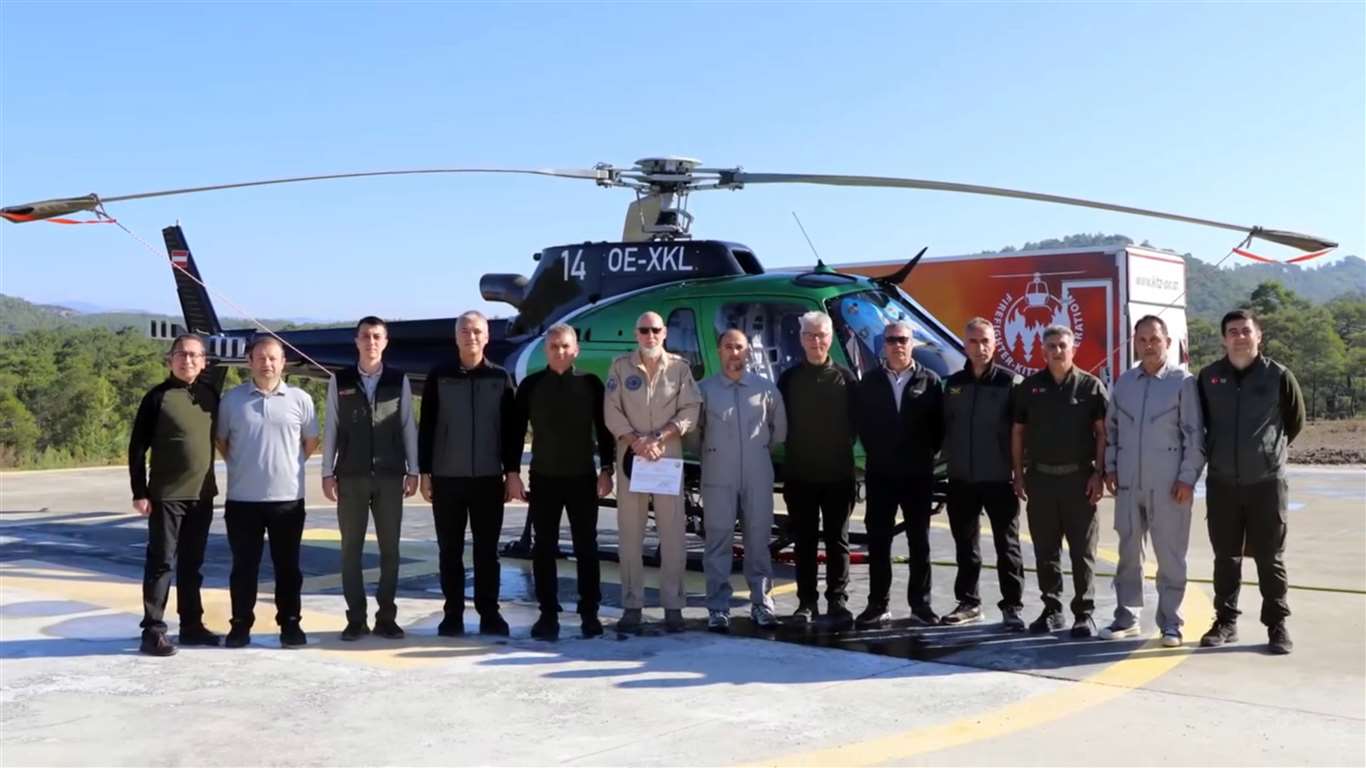  Muğla'da görevli orman yangınları hava araçlarının görevleri sona erdi haberi