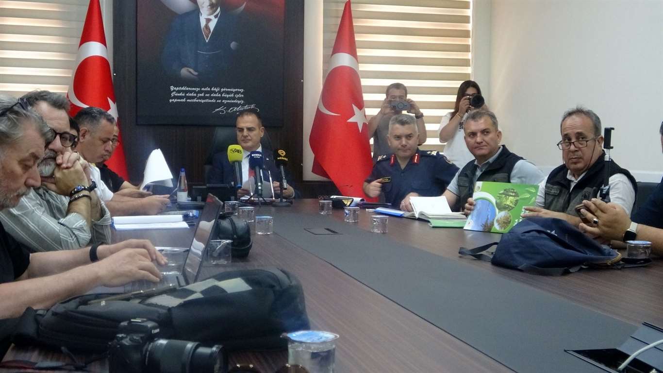    Muğla'da Güvenlik ve Orman Yangınlarıyla Mücadele toplantısı haberi