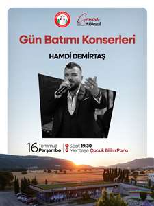 Gün Batımı Konserleri Hamdi Demirtaş ile devam ediyor haberi