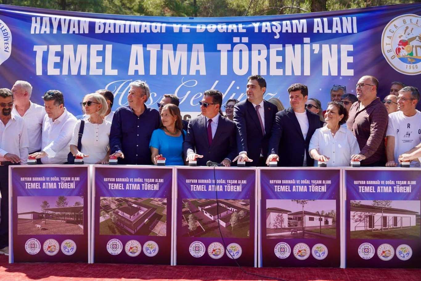Hayvan barınağının temeli atıldı, çevreci çocuk parkı açıldı haberi