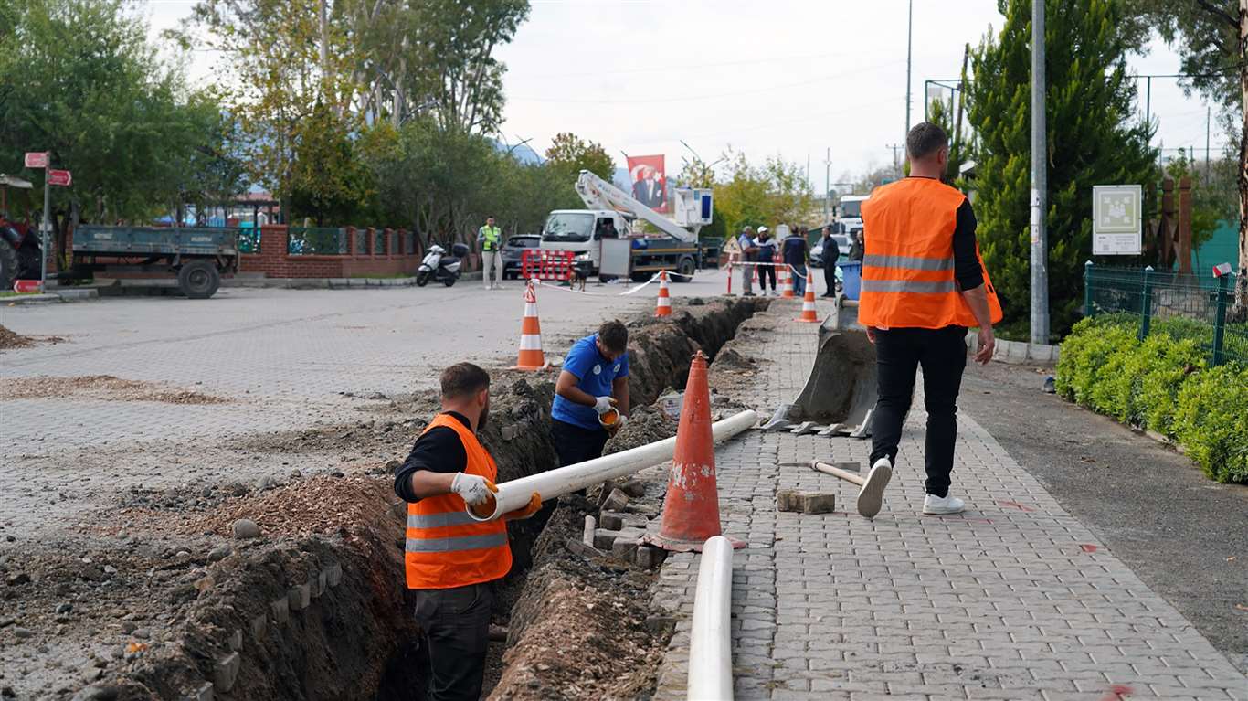 Köyceğiz'de 4 kilometrelik içme suyu hattı yenileniyor haberi