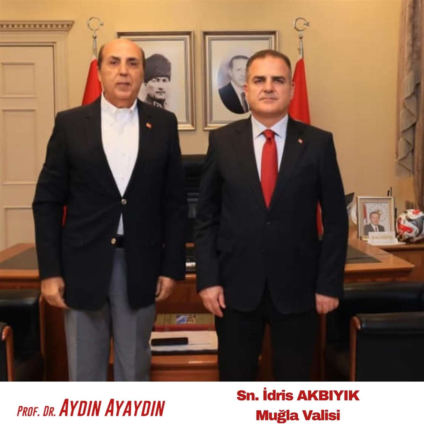 Prof. Dr. Aydın Ayaydın'dan Muğla'da kamu kurumlarına ziyaret haberi