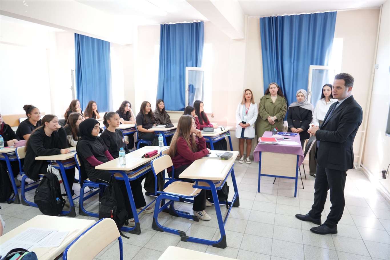 İl Müdürü Çay'dan mesleki eğitime yerinde inceleme haberi