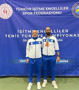 İşitme Engelliler Tenis Turnuvası'nda Muğla'ya 3 madalya haberi