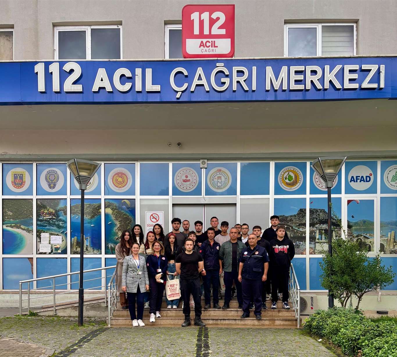 İtfaiyecilik öğrencilerinden 112 Acil Çağrı Merkezi'ne teknik gezi haberi