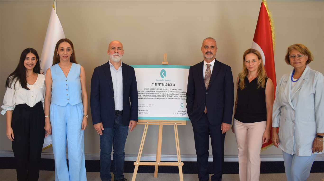          YK Enerji, KalDer ile 'İyi Niyet Bildirgesi' imzaladı haberi