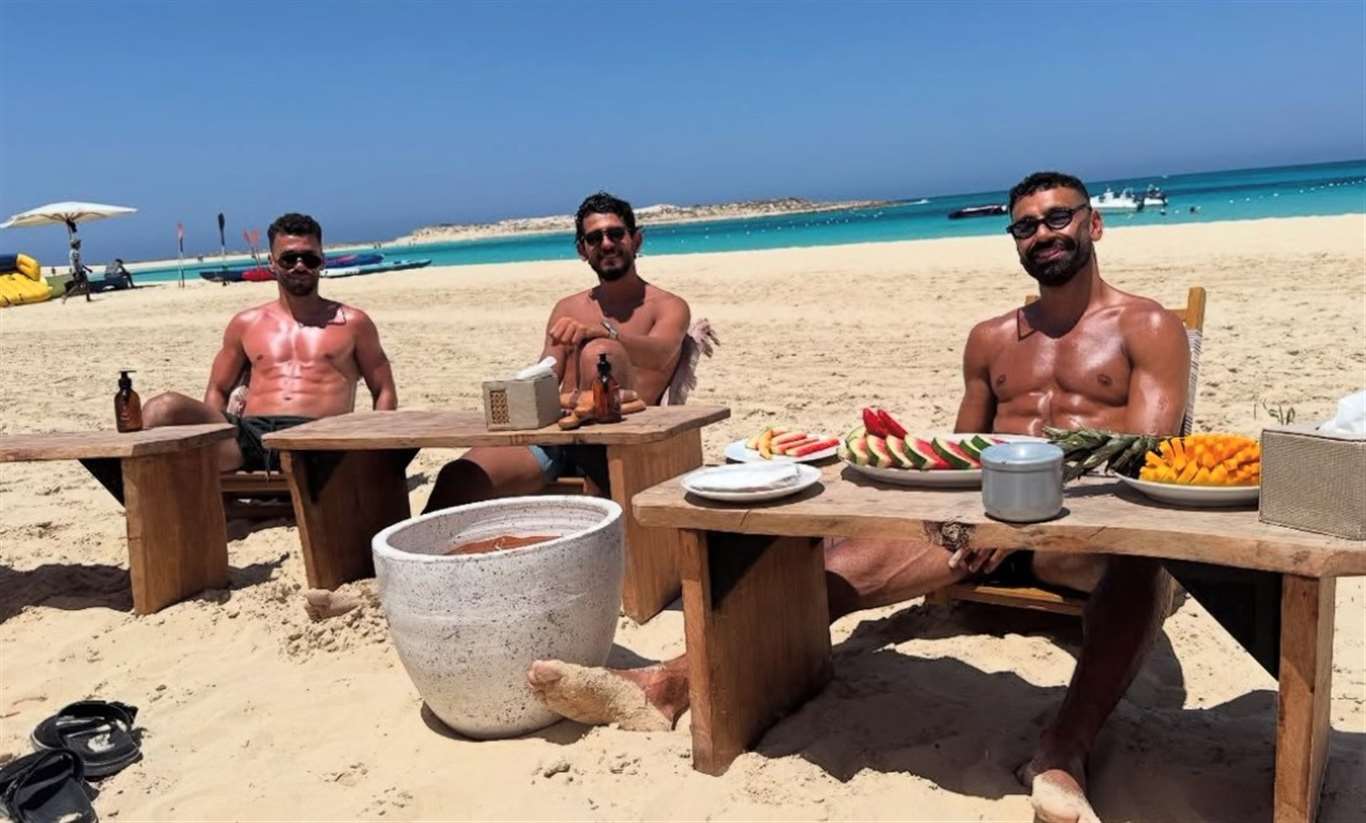 Mohamed Salah, Bodrum'da tatilin keyfini çıkarıyor haberi