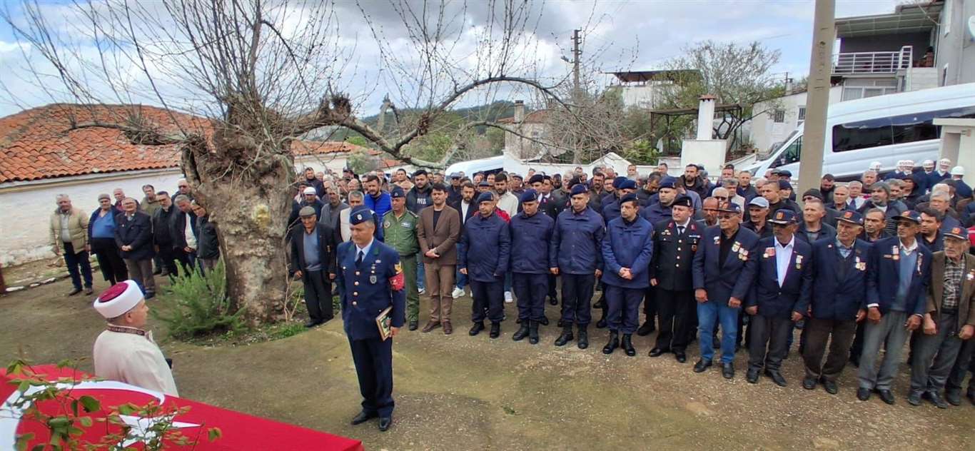 Yatağan'da Kıbrıs Gazisi son yolculuğuna uğurlandı haberi