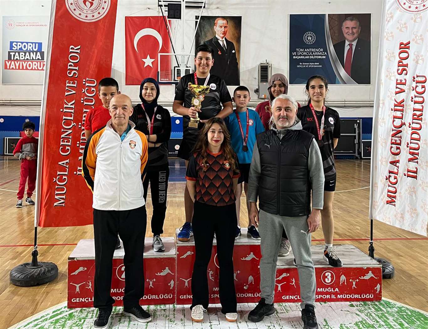       Menteşe Belediyespor Kulübünden 163 madalya, 8 kupa haberi