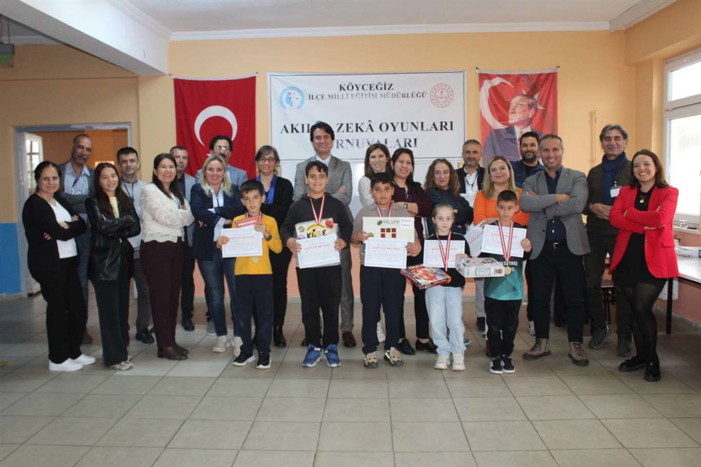  Köyceğiz'de Akıl ve Zeka Oyunları ilçe seçmeleri yapıldı haberi