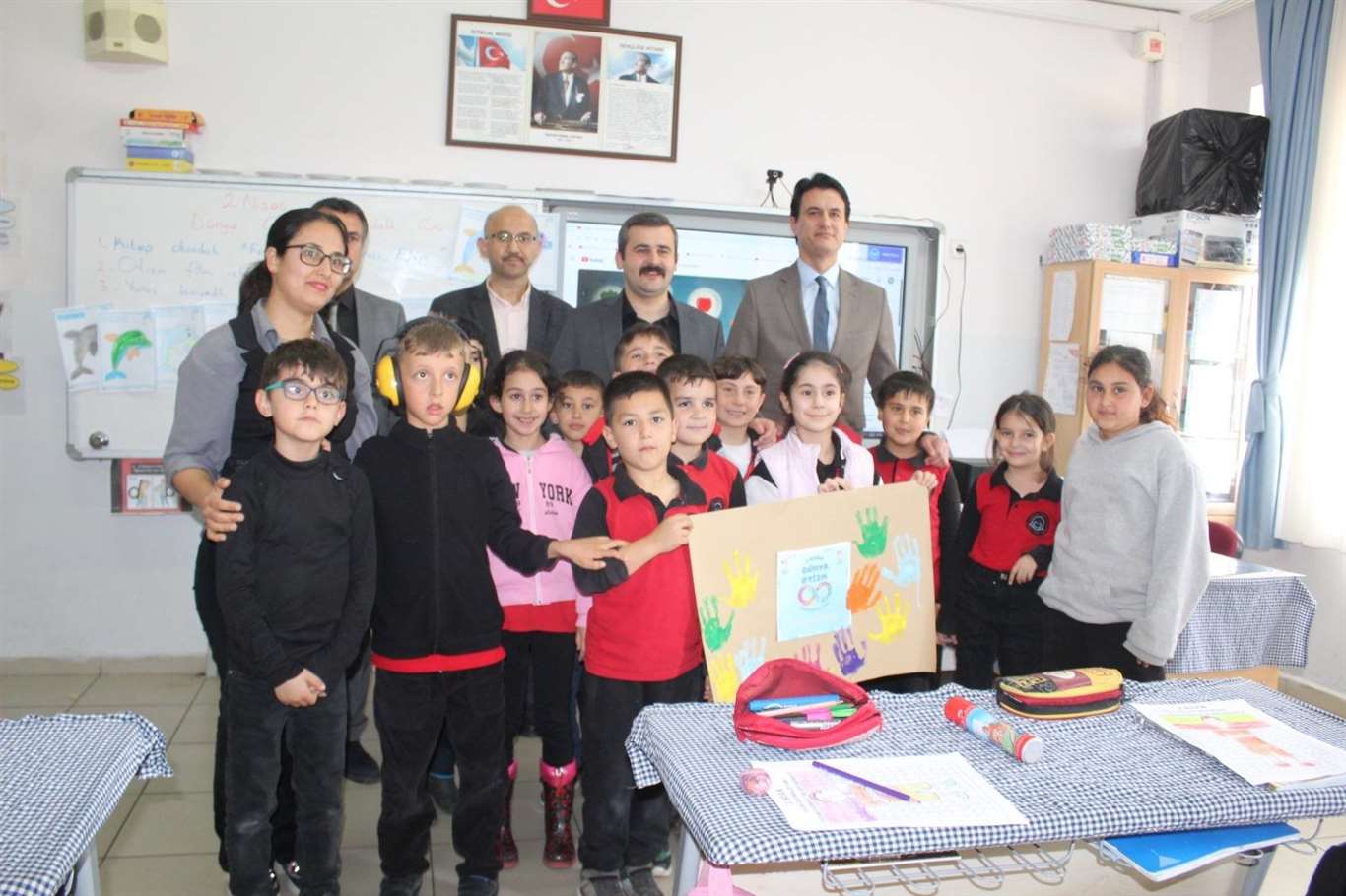 Köyceğiz Kaymakamı Kumcu, öğrencilerle bir aray geldi haberi