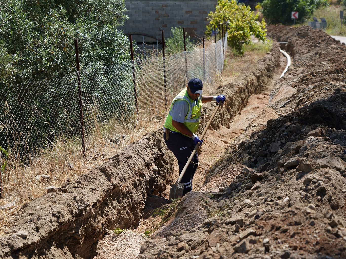 Köyceğiz'de 3 bin 500 metrelik içme suyu hattı yenileniyor haberi