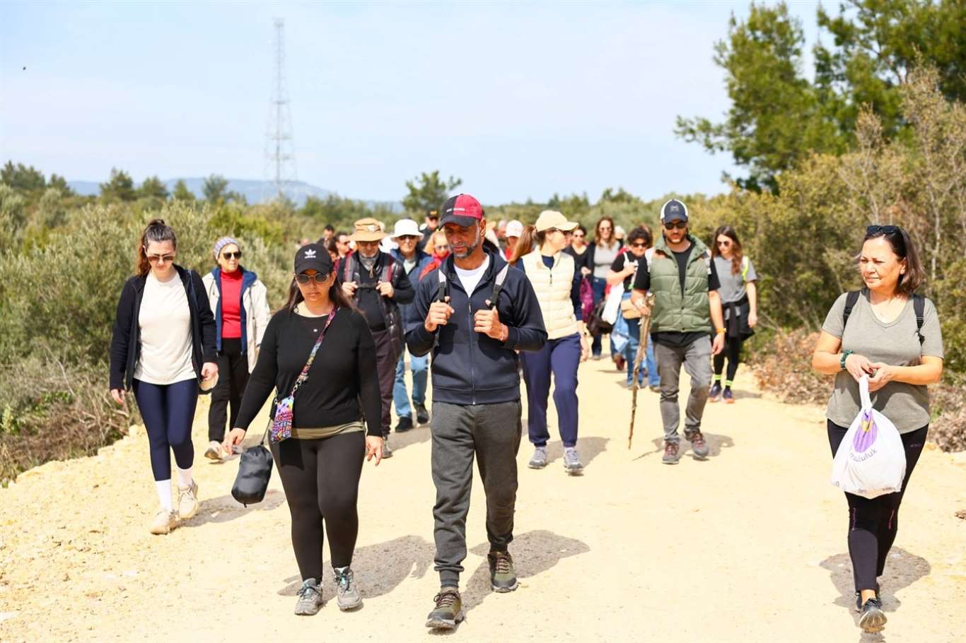 Kültür ve doğa yürüyüşleri Kışladağ rotasında devam etti haberi