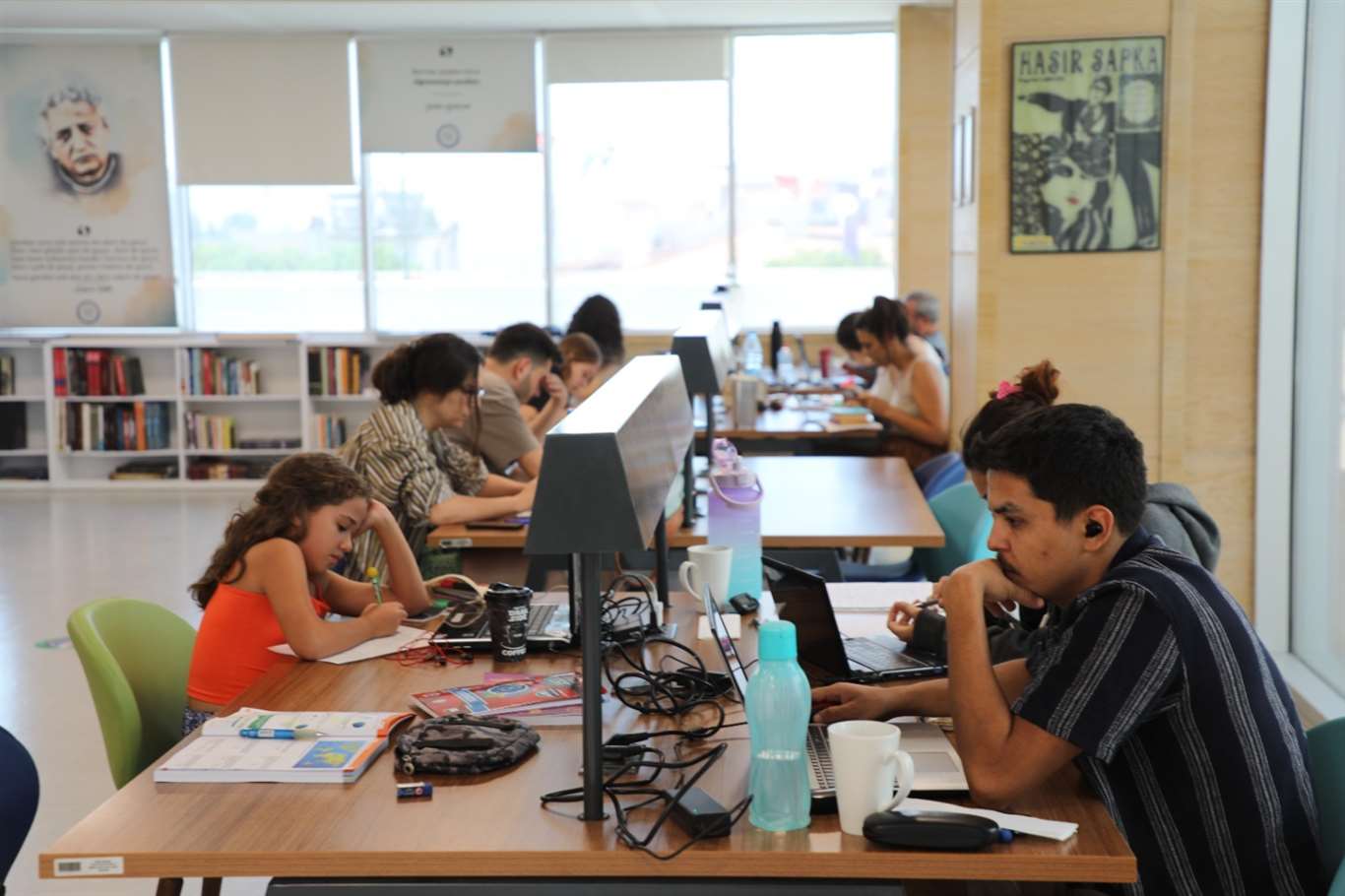 Büyükşehir kütüphaneleri 40 bin esere ev sahipliği yapıyor haberi