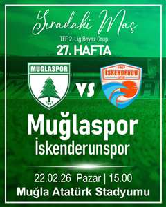  Lider Muğlaspor zirvedeki yerini korumak istiyor haberi