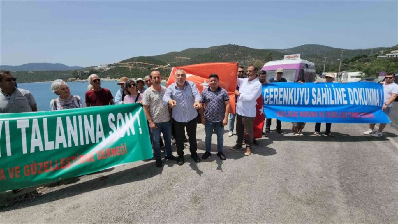 Limak'a karşı ÇED duruşması öncesi eylem haberi