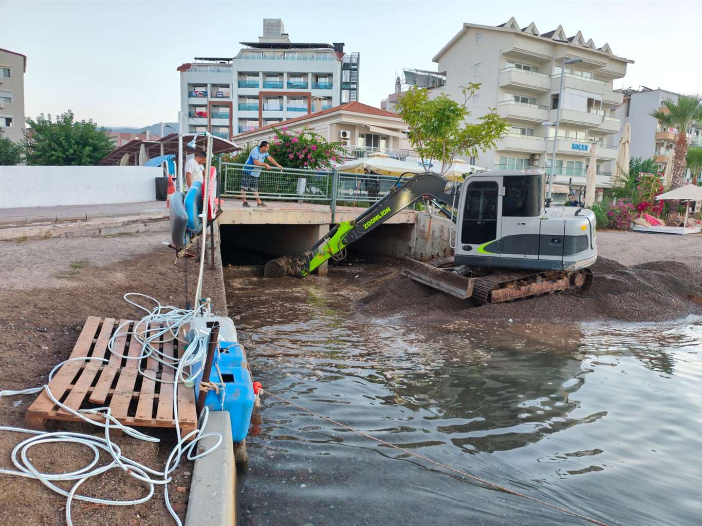 Marmaris'te Ketenci Deresi temizlendi haberi