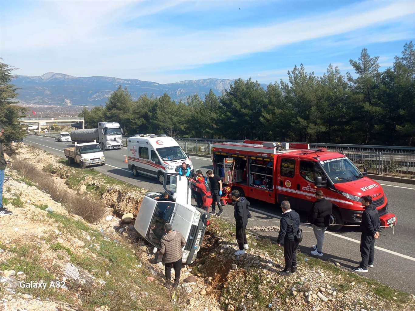 Menteşe'de kaza: 1 kişi yaralandı haberi