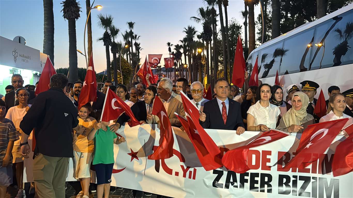 Marmaris'te 15 Temmuz şehitleri dualarla anıldı haberi