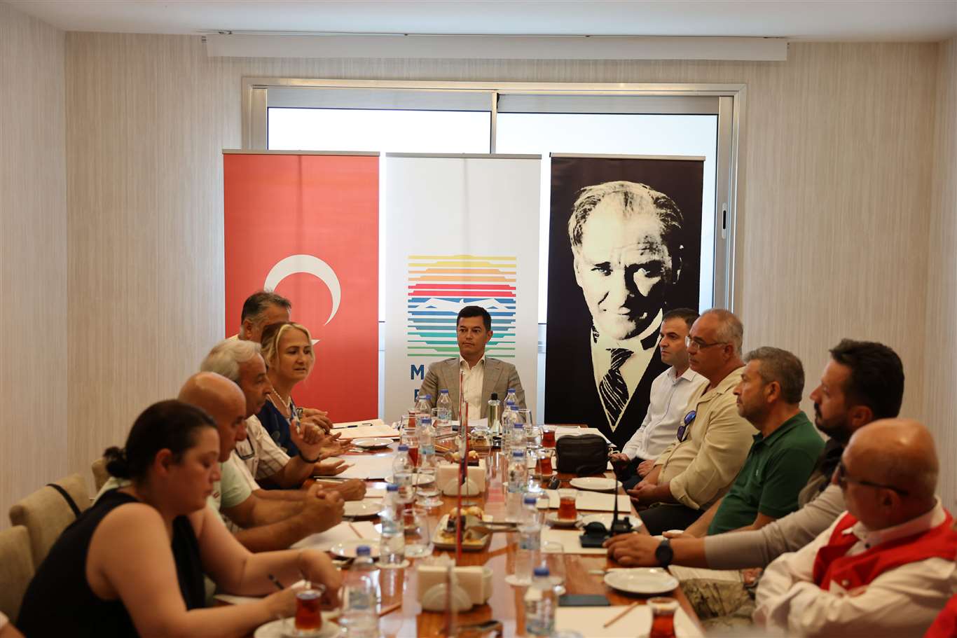 Marmaris'te ortak akıl toplantıları tamamlandı haberi