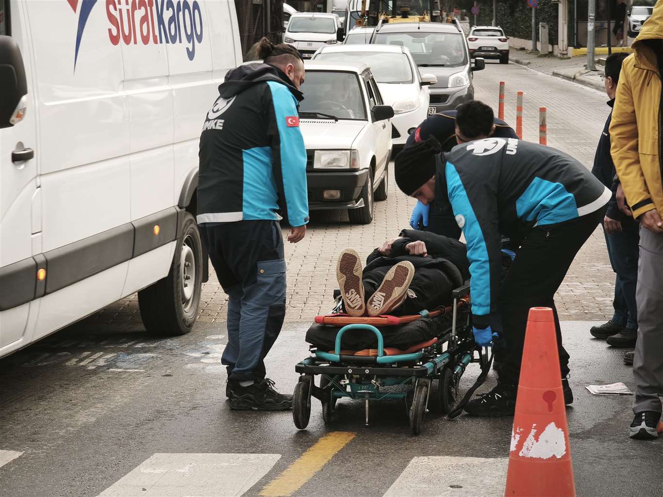 Menteşe'de trafik kazası:1 yaralı haberi
