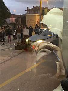 Menteşe Kötekli'de trafik kazası 2 yaralı haberi