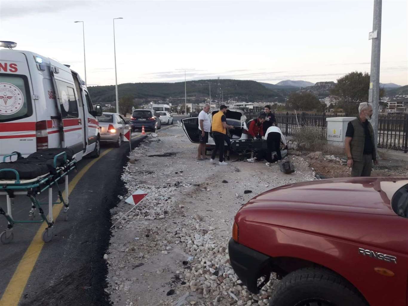 Menteşe trafik kazası haberi