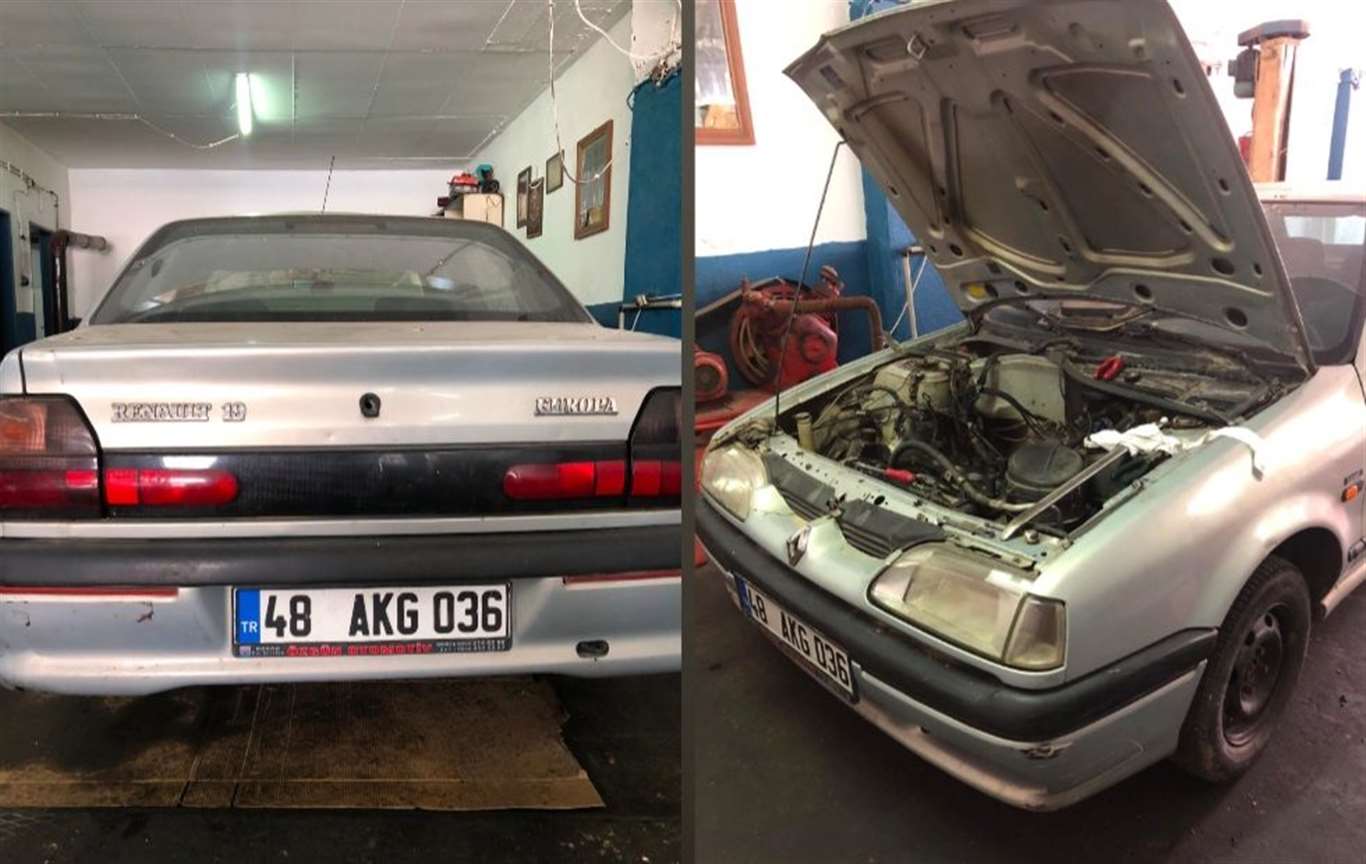 Menteşe'de park halindeki otomobilden hırsızlık haberi